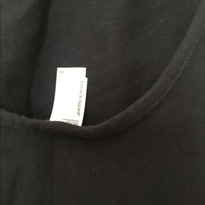 American Apparel Black Short Romper